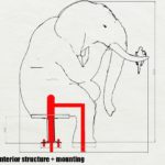 Waco Sculpture Zoo - Wise Elephant Sketch