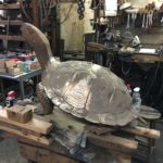 Waco Sculpture Zoo - Box Turtle Process