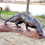 Waco Sculpture Zoo - Night Cat