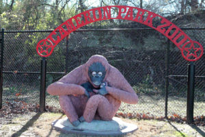 Waco Sculpture Zoo - Razak and Auntie
