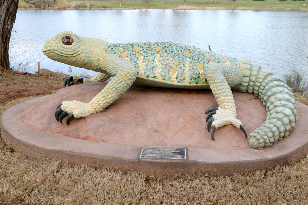 Waco Sculpture Zoo - Spiny Lizard
