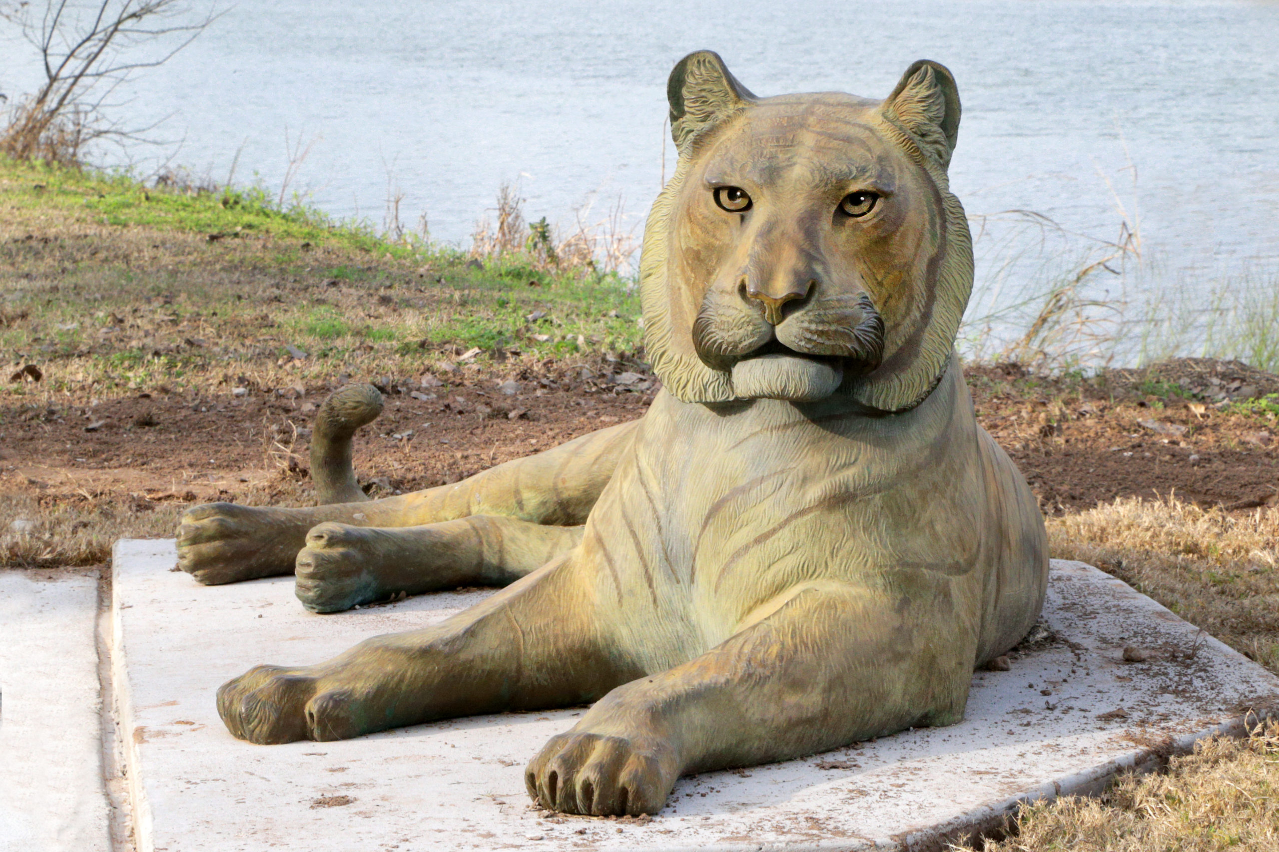 Sumatran Tiger Statue