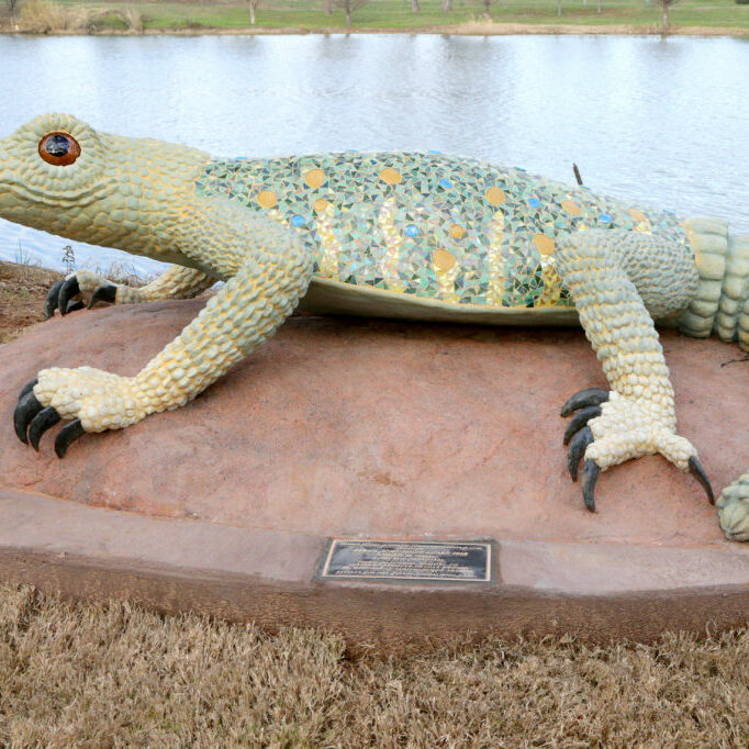 Waco Sculpture Zoo - Spiny Lizard