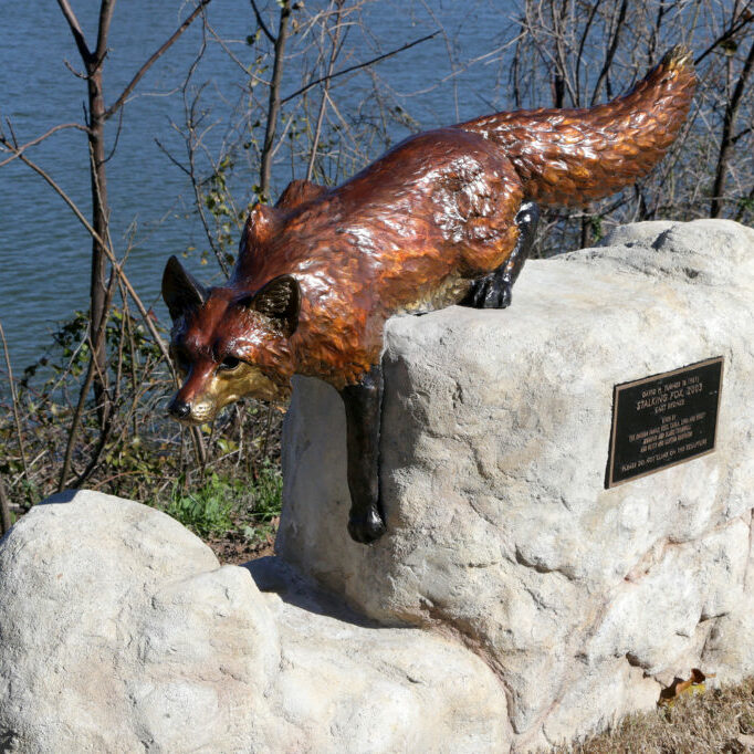 Waco Sculpture Zoo - Stalking Fox